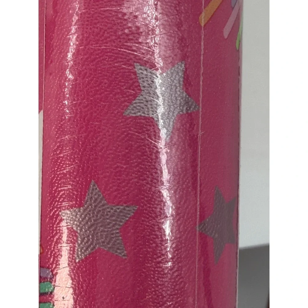 Bella Lux Pink Unicorn Rainbow Gift Wrap Roll Heavy Weight 30 SqFt 109-09